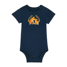 Load image into Gallery viewer, Autumn Fox Organic Cotton Baby Bodysuit