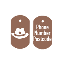 Load image into Gallery viewer, Western Silent Tags