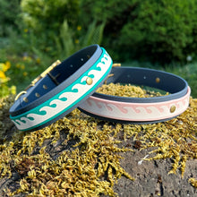 Load image into Gallery viewer, Seas the Day Collar, Blush & Navy