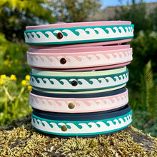 Load image into Gallery viewer, Seas the Day Collar, Teal & Lavender