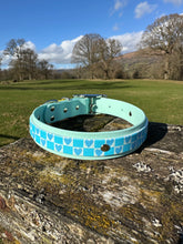 Load image into Gallery viewer, Blue Checkmate Collar