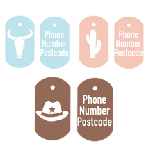 Load image into Gallery viewer, Western Silent Tags