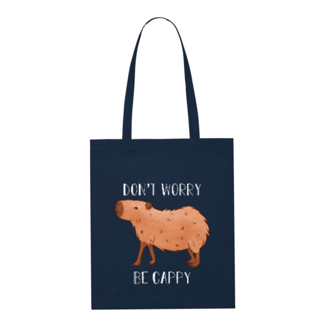 Capybara Recycled Cotton Tote Bag