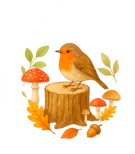 Load image into Gallery viewer, Autumn Fox Tag
