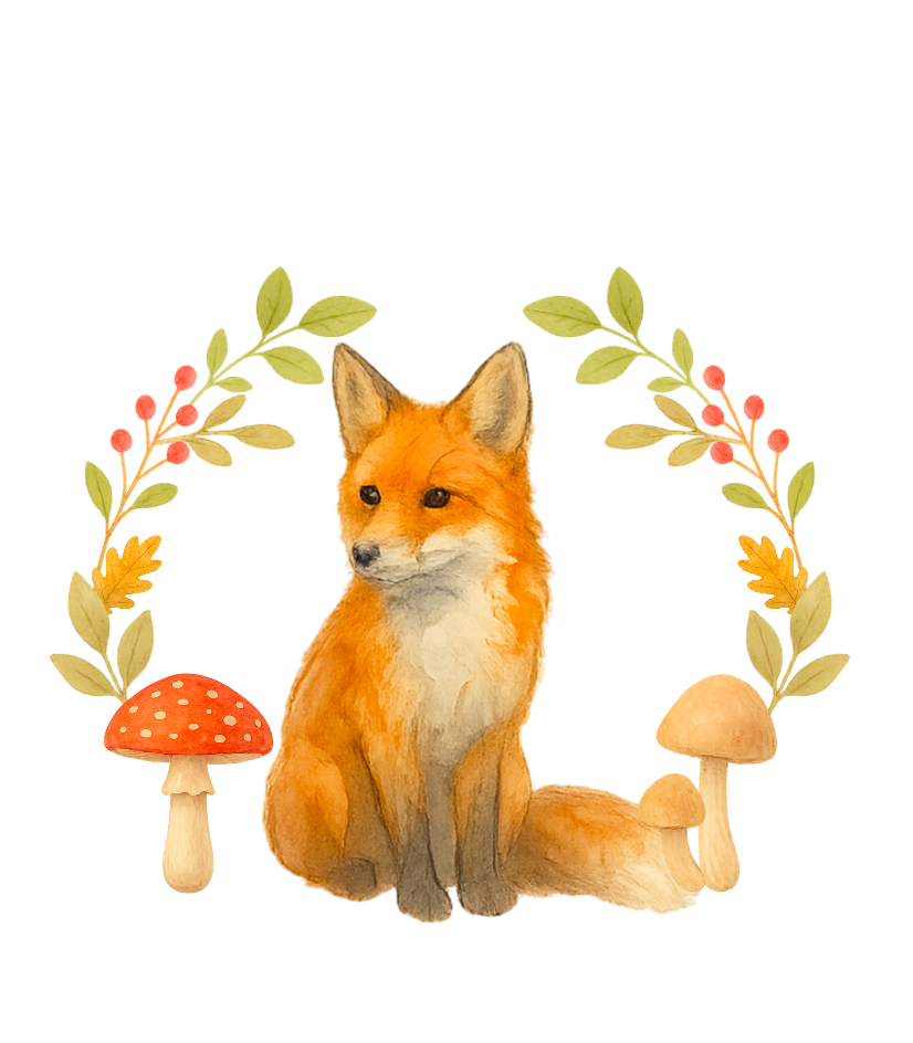 Autumn Fox Tag