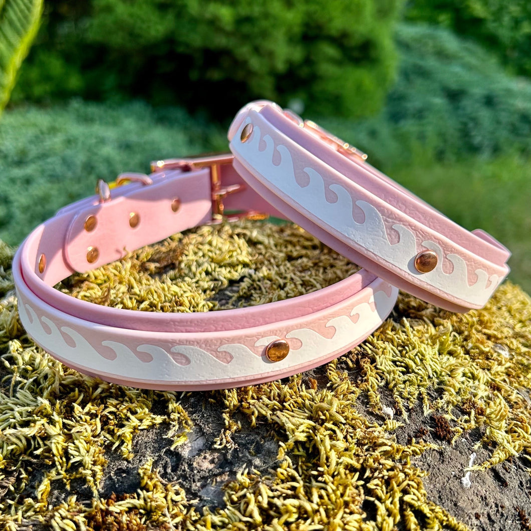 Seas the Day Collar, Blush & Lavender