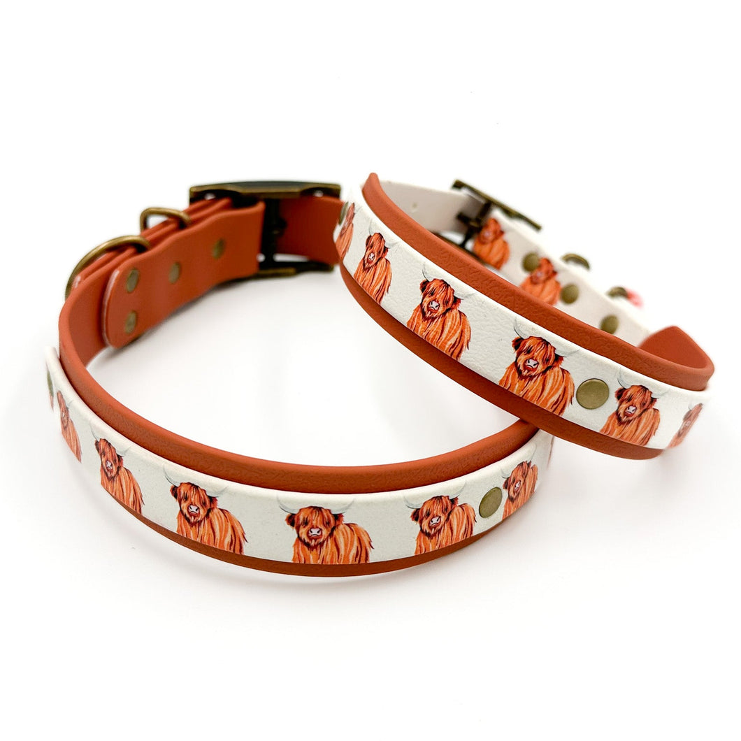Highland Cow Collar