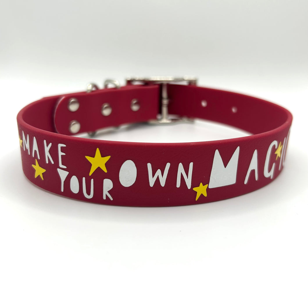 Wine Make your own magic Collar - Medium (14