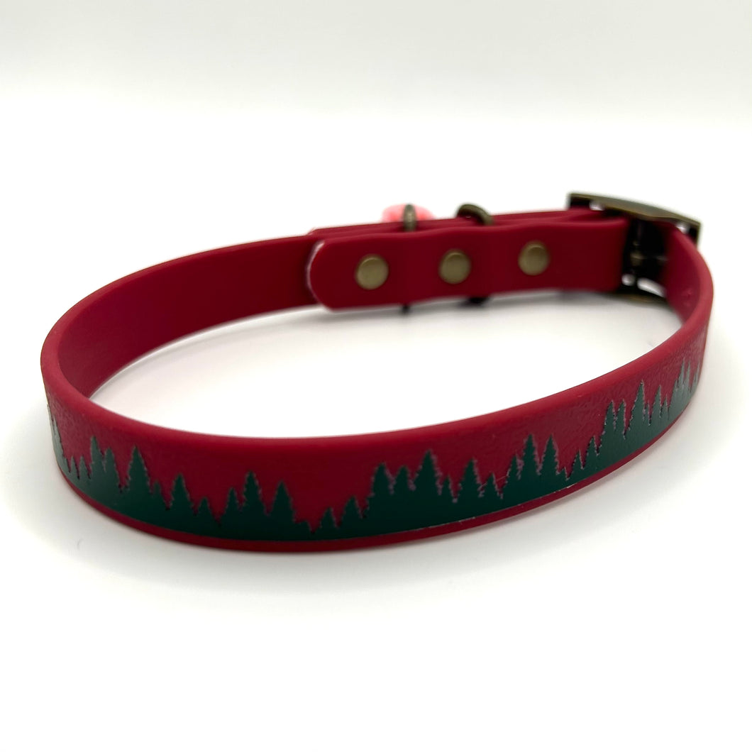 Wine Woodland Classic Collar - Small (12