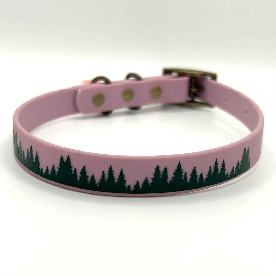 Lavender Woodland Classic Collar - Small (12