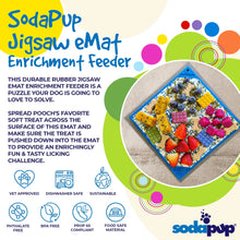 Load image into Gallery viewer, SodaPup Lick Mat Enrichment EMAT with Pink Jigsaw Design
