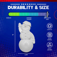 Load image into Gallery viewer, SodaPup Snowman Ultra Durable Chew Toy
