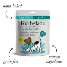 Load image into Gallery viewer, Grain Free treats for Fresh Breath 150g
