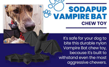 Load image into Gallery viewer, SodaPup Vampire Bat Ultra Durable Chew Toy
