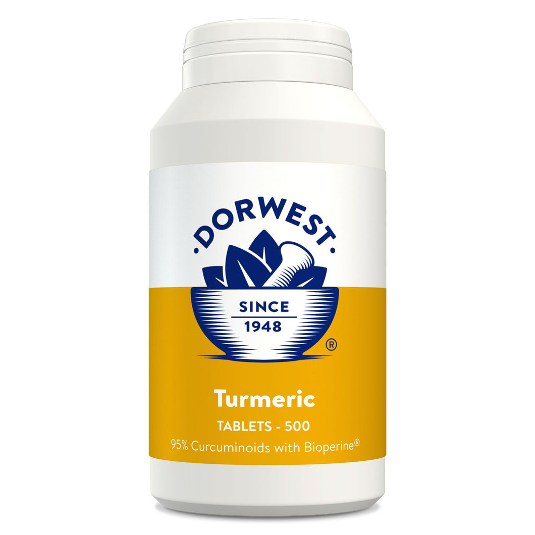 Turmeric Tablets (500 Tablets) - Anti-inflammatory & Joints